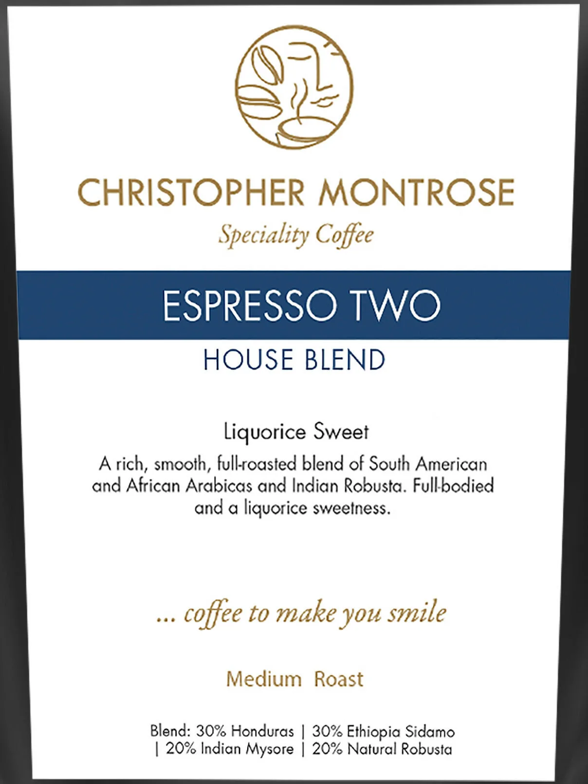 espresso two label